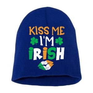 St Patricks Day Gift Short Acrylic Beanie