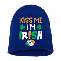 St Patricks Day Gift Short Acrylic Beanie