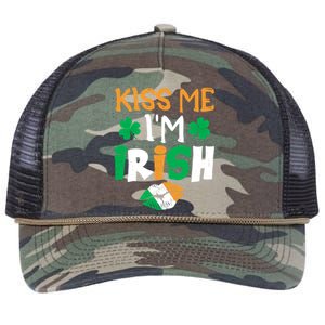 St Patricks Day Gift Retro Rope Trucker Hat Cap