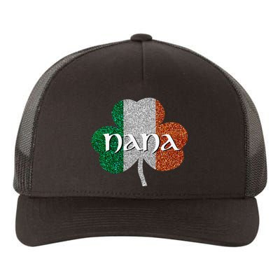 Saint Patrick's Day Nana Fun Grandmother Gift Yupoong Adult 5-Panel Trucker Hat