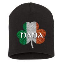 Saint Patrick's Day Nana Fun Grandmother Gift Short Acrylic Beanie