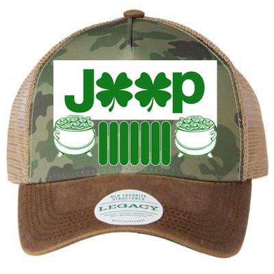 St Patrick's Day Shamrock Grille Legacy Tie Dye Trucker Hat