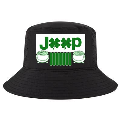 St Patrick's Day Shamrock Grille Cool Comfort Performance Bucket Hat