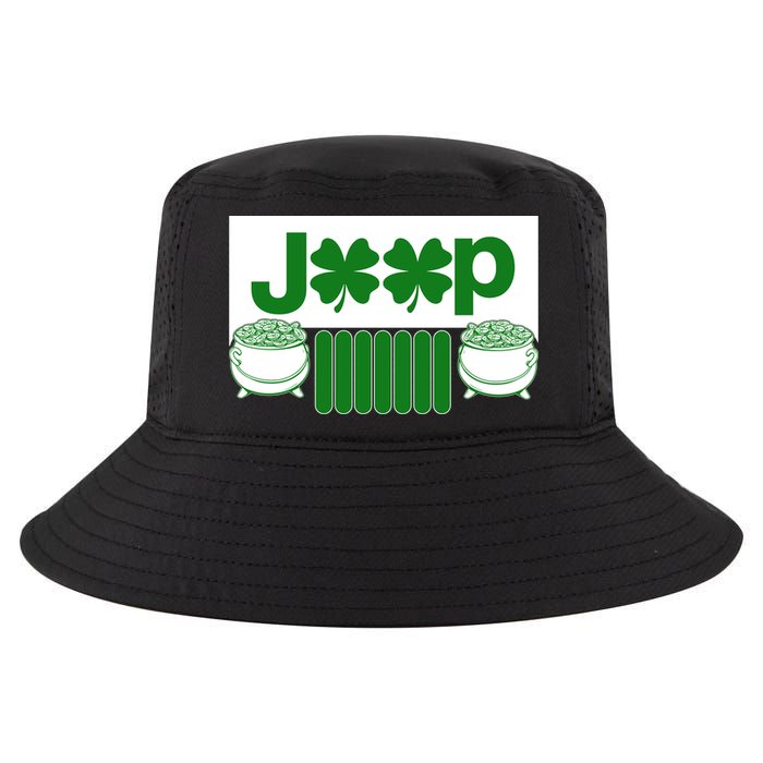 St Patrick's Day Shamrock Grille Cool Comfort Performance Bucket Hat