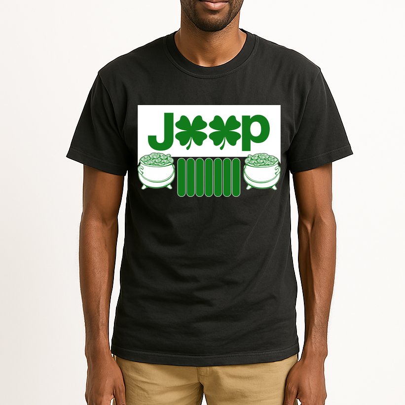 St Patrick's Day Shamrock Grille Tall T-Shirt