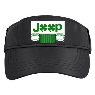 St Patrick's Day Shamrock Grille Adult Drive Performance Visor