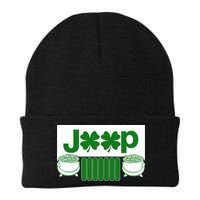 St Patrick's Day Shamrock Grille Beanie