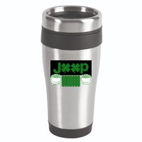 St Patrick's Day Shamrock Grille 16oz Travel Tumbler
