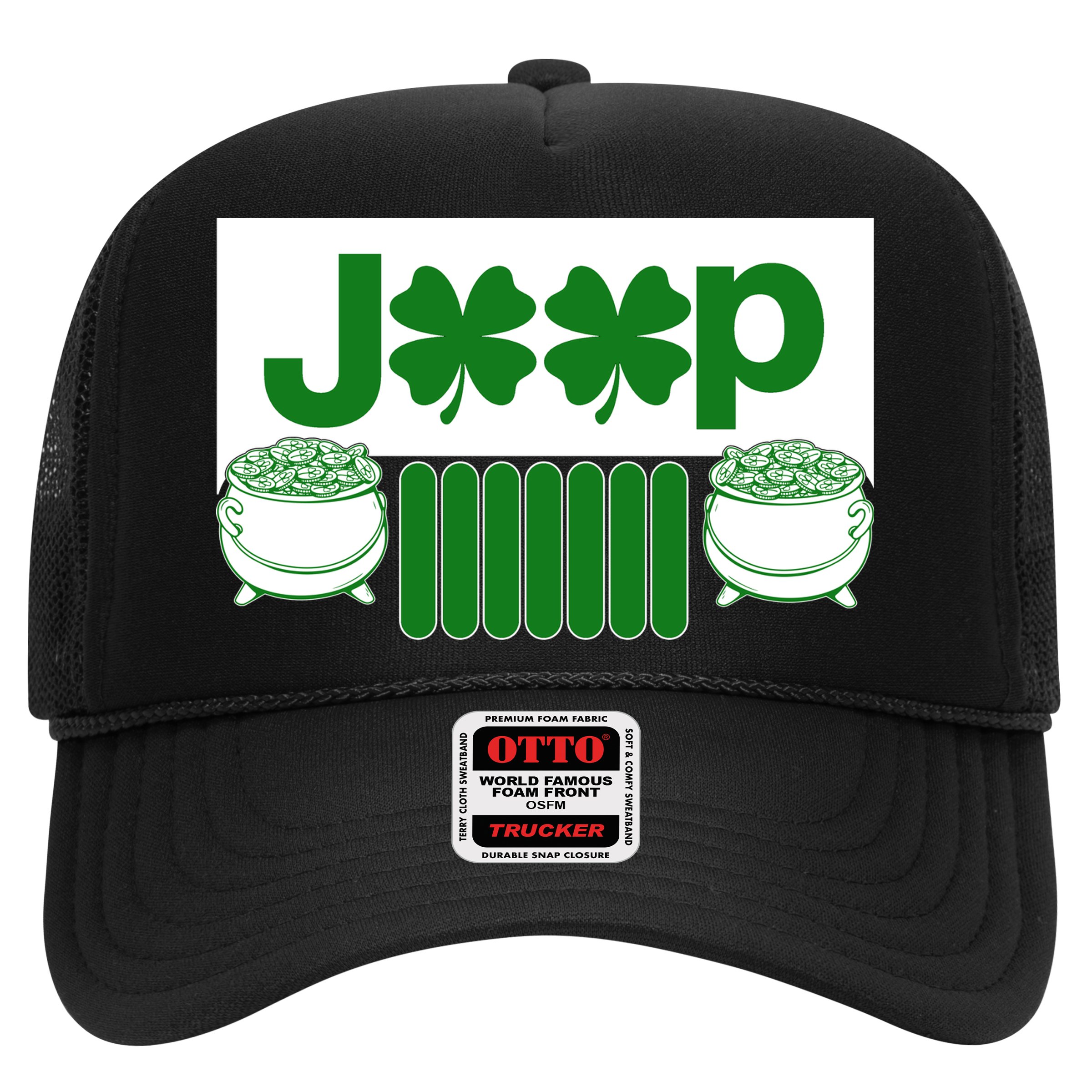 St Patrick's Day Shamrock Grille Hat