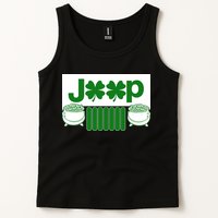 St Patrick's Day Shamrock Grille Tank Top