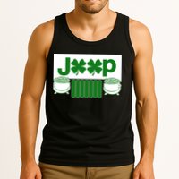 St Patrick's Day Shamrock Grille Tank Top