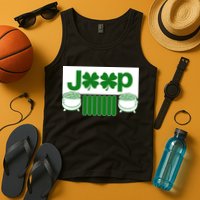 St Patrick's Day Shamrock Grille Tank Top