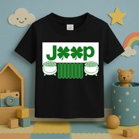 St Patrick's Day Shamrock Grille Toddler T-Shirt