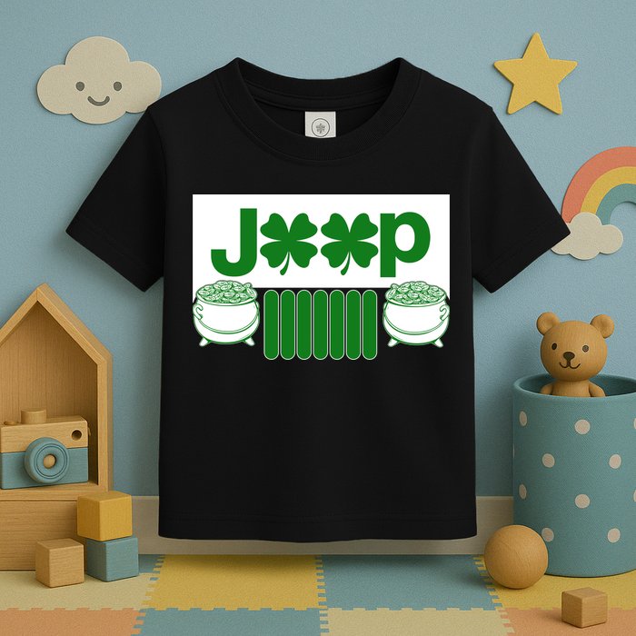 St Patrick's Day Shamrock Grille Toddler T-Shirt