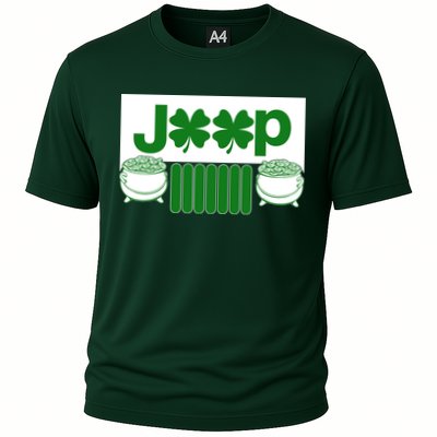 St Patrick's Day Shamrock Grille Performance Shirt