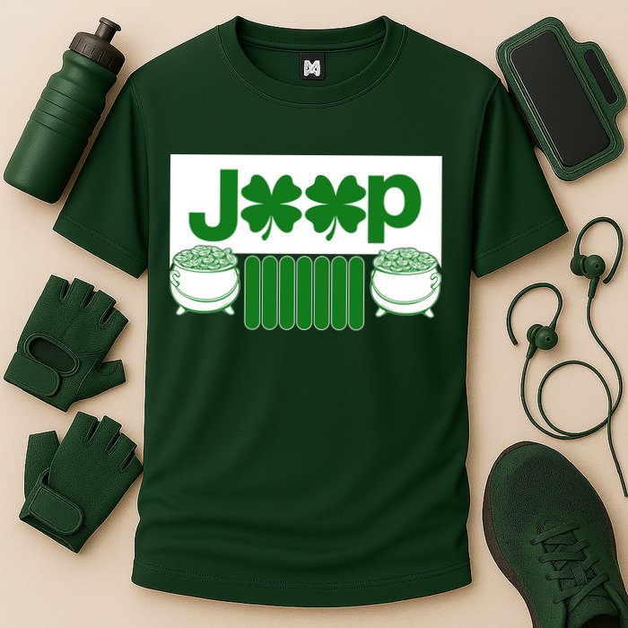 St Patrick's Day Shamrock Grille Performance Shirt