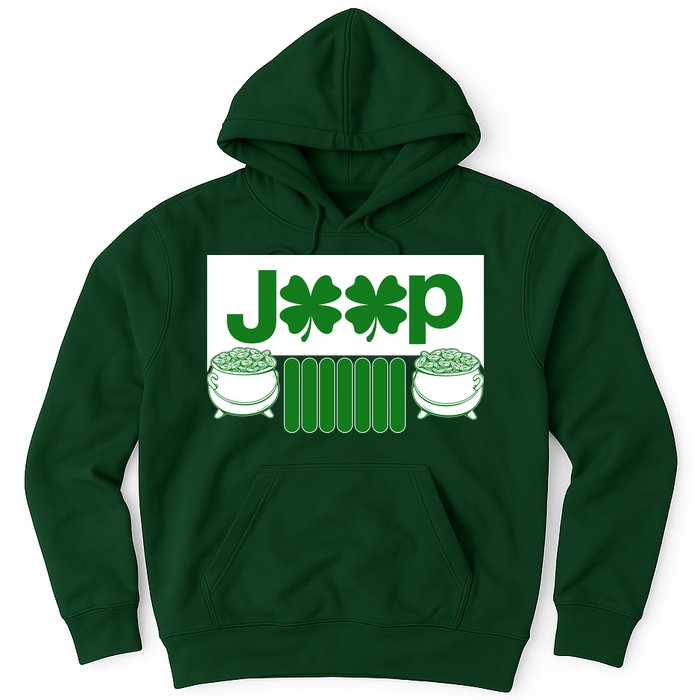 St Patrick's Day Shamrock Grille Hoodie