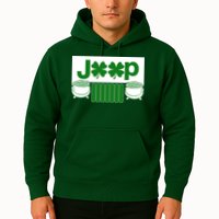 St Patrick's Day Shamrock Grille Hoodie