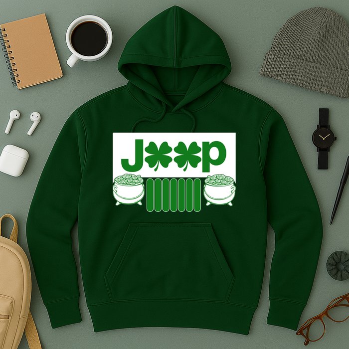 St Patrick's Day Shamrock Grille Hoodie
