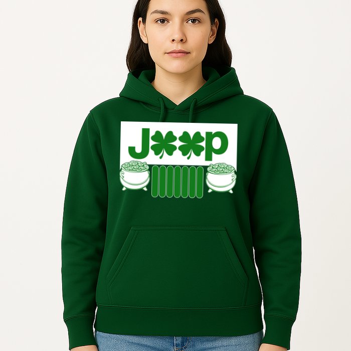 St Patrick's Day Shamrock Grille Hoodie