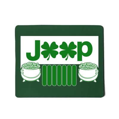 St Patrick's Day Shamrock Grille Mousepad