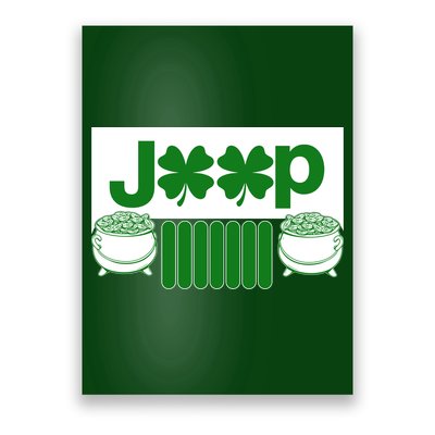 St Patrick's Day Shamrock Grille Poster
