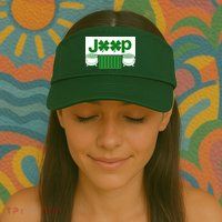 St Patrick's Day Shamrock Grille Visor