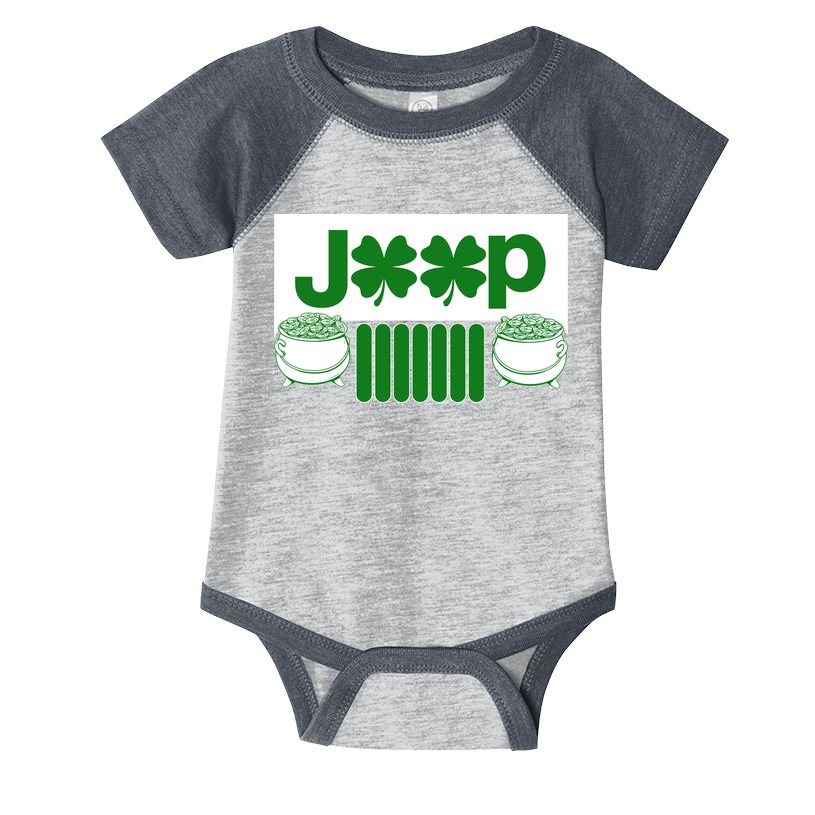 St Patrick's Day Shamrock Grille Infant Baby Jersey Bodysuit