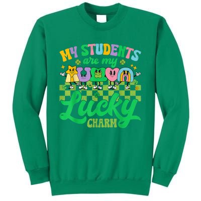 St Patricks Day Teacher Shirt My Students Are My Lucky Charm Sweatshirt