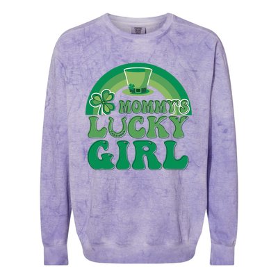 St Patricks Day Slainte Shamrock Saint Irish Colorblast Crewneck Sweatshirt