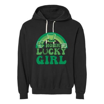 St Patricks Day Slainte Shamrock Saint Irish Garment-Dyed Fleece Hoodie