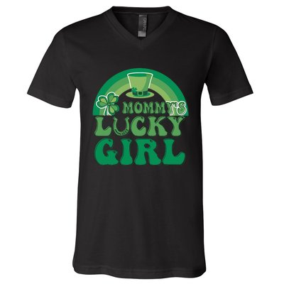 St Patricks Day Slainte Shamrock Saint Irish V-Neck T-Shirt