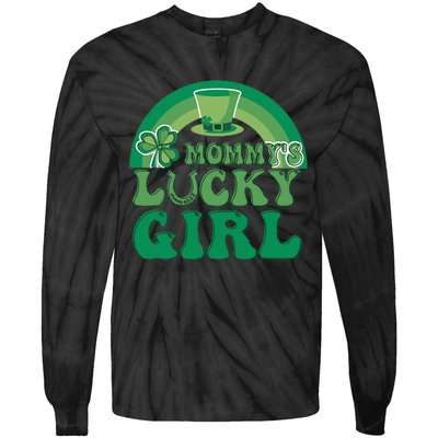 St Patricks Day Slainte Shamrock Saint Irish Tie-Dye Long Sleeve Shirt