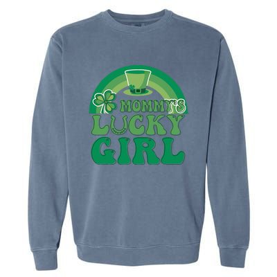 St Patricks Day Slainte Shamrock Saint Irish Garment-Dyed Sweatshirt