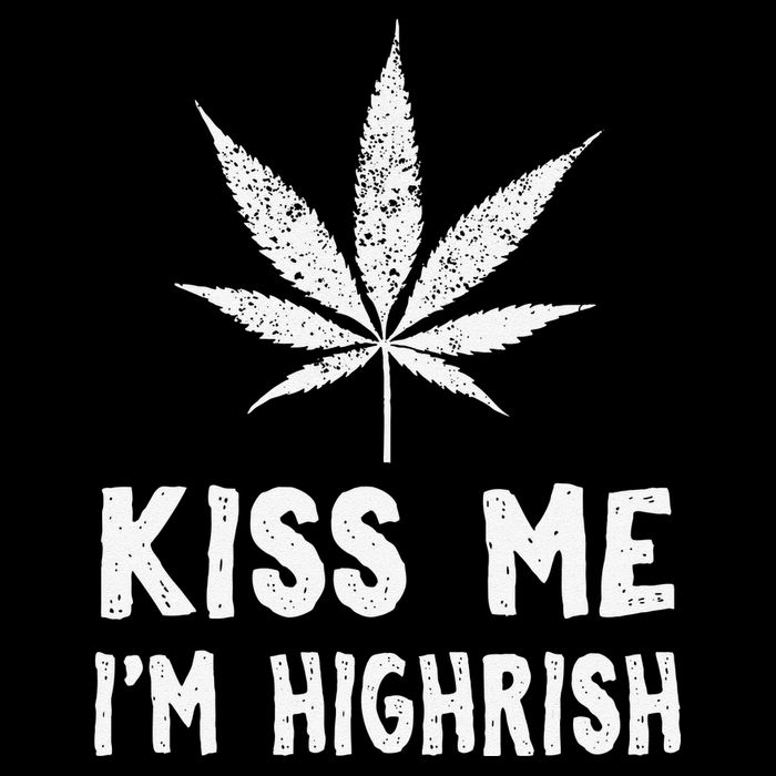 Saint Patrick's Day Kiss Me I'm Highrish Funny City Backpack