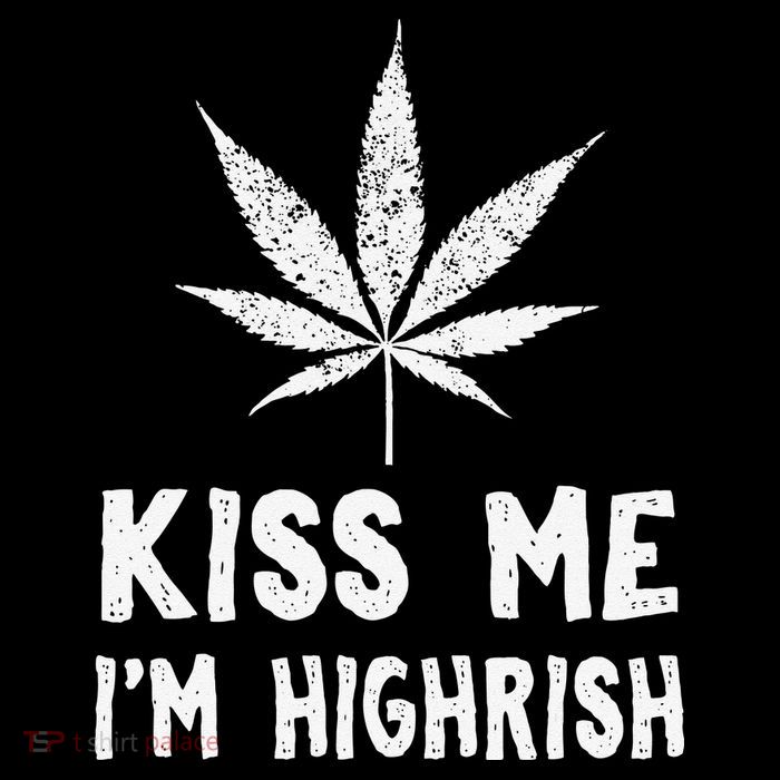 Saint Patrick's Day Kiss Me I'm Highrish Funny Visor