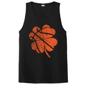 St Paddys Day Basketball Shamrock Basketball St Patricks Day Gift PosiCharge Competitor Tank