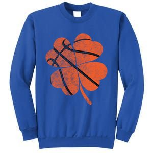 St Paddys Day Basketball Shamrock Basketball St Patricks Day Gift Sweatshirt