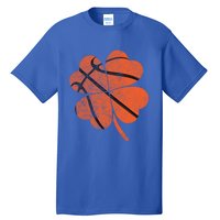 St Paddys Day Basketball Shamrock Basketball St Patricks Day Gift Tall T-Shirt