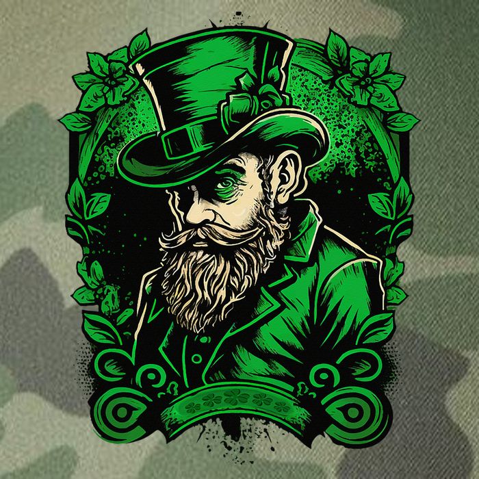 St Patricks Day Dabbing Leprechaun Funny Dab Dance Legacy Tie Dye Trucker Hat