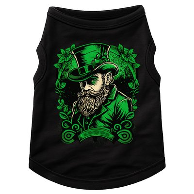 St Patricks Day Dabbing Leprechaun Funny Dab Dance Doggie Tank