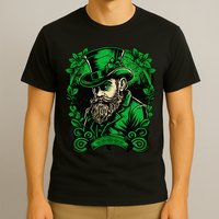 St Patricks Day Dabbing Leprechaun Funny Dab Dance T-Shirt