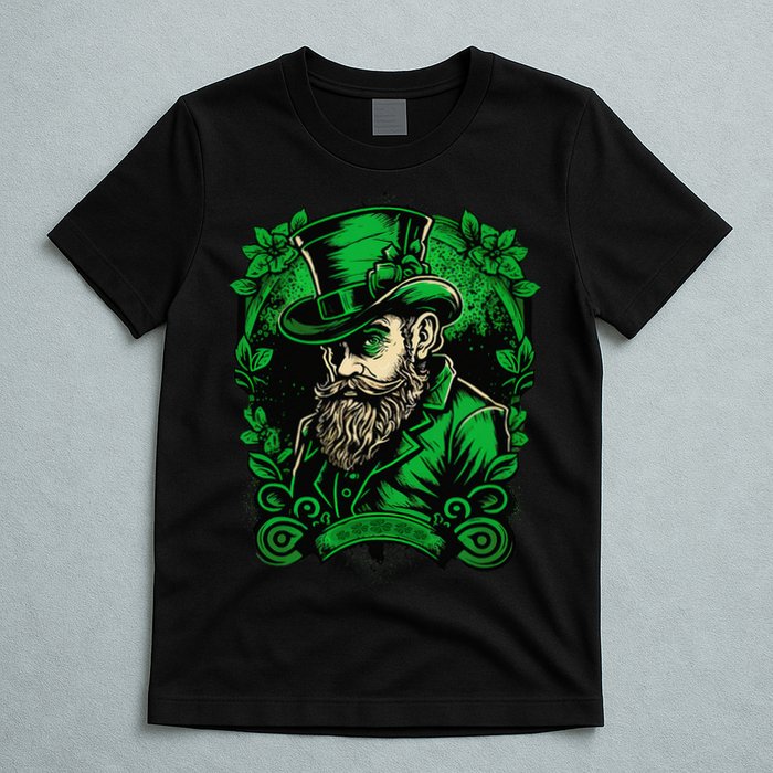 St Patricks Day Dabbing Leprechaun Funny Dab Dance T-Shirt