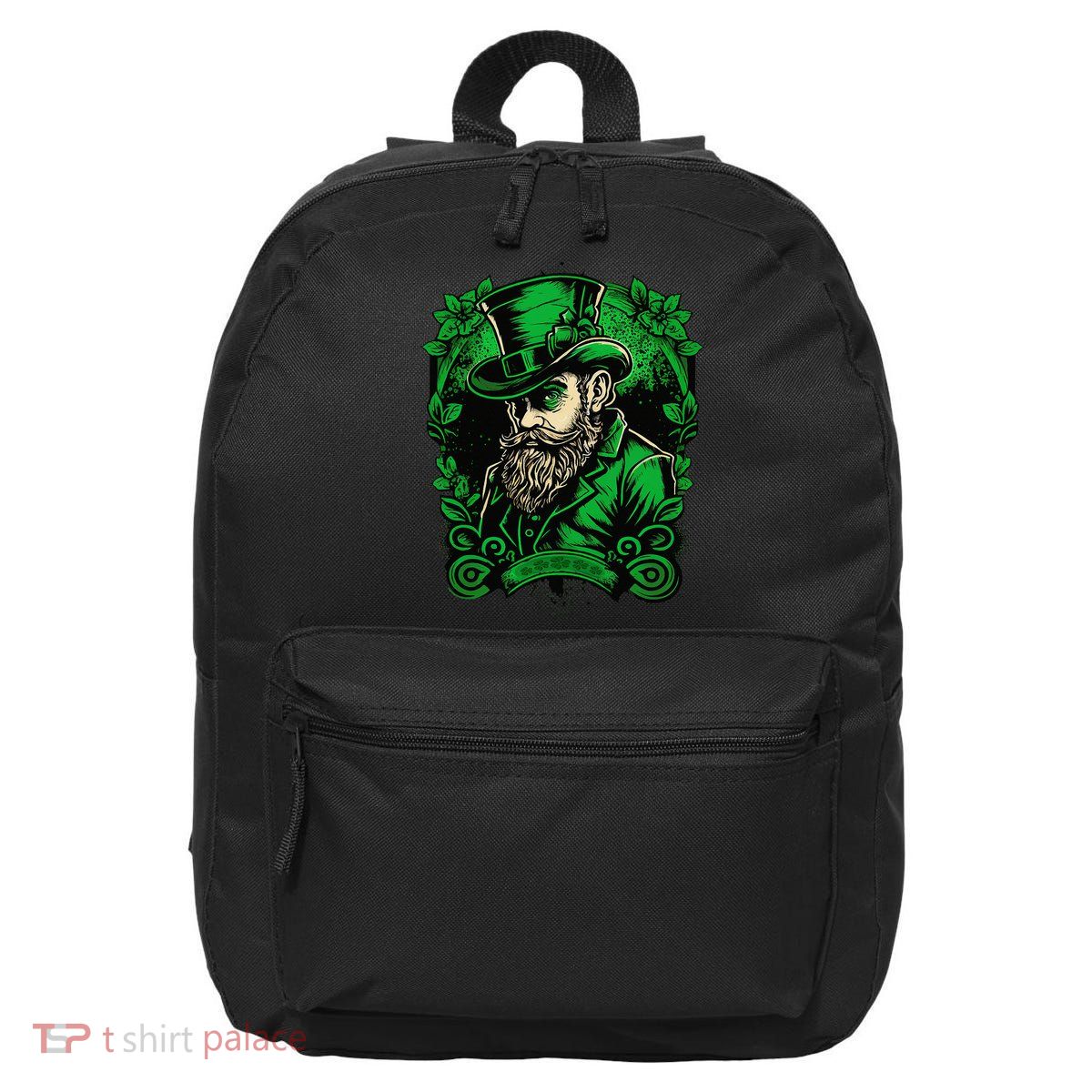 St Patricks Day Dabbing Leprechaun Funny Dab Dance 16 in Basic Backpack