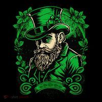 St Patricks Day Dabbing Leprechaun Funny Dab Dance Youth Performance Sprint T-Shirt