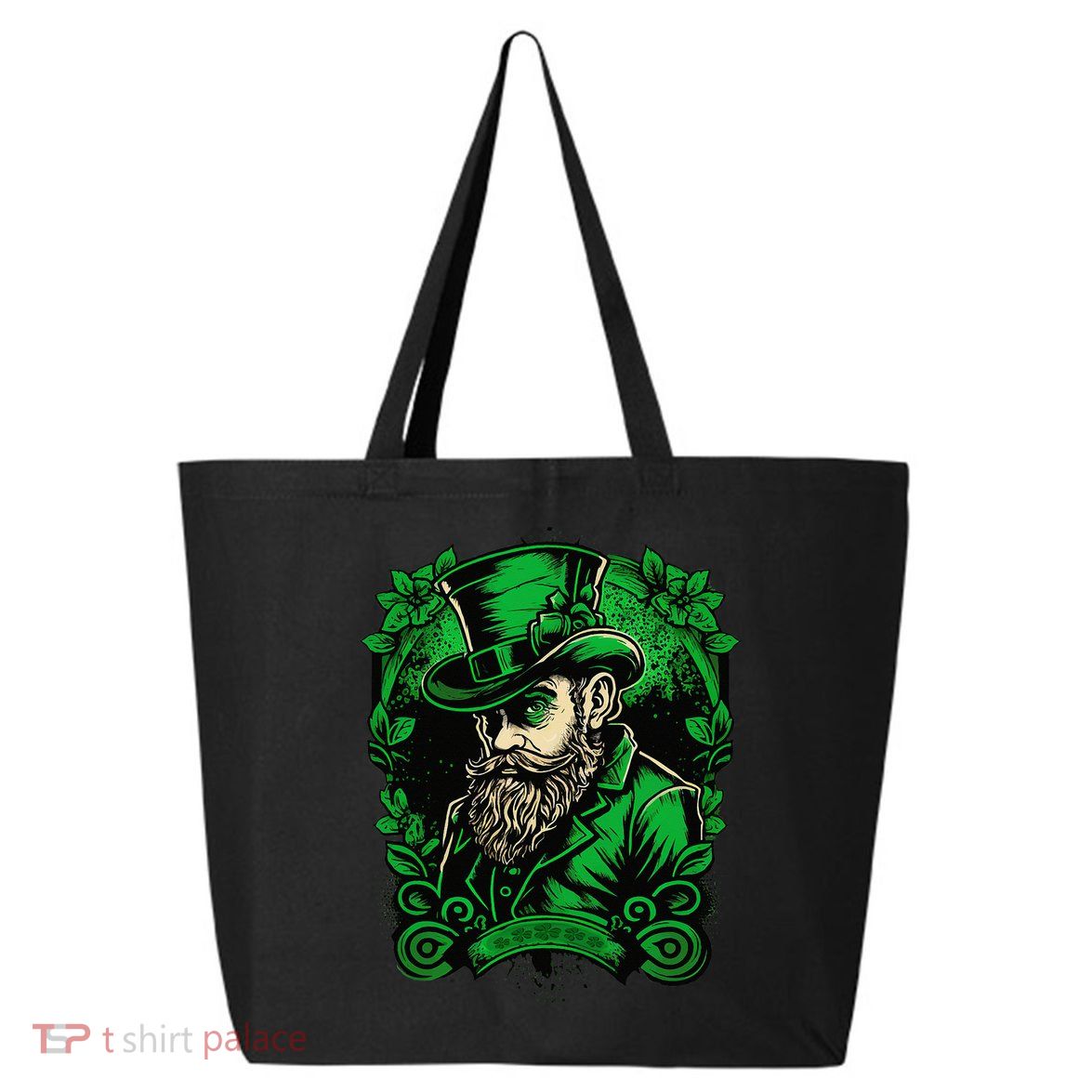 St Patricks Day Dabbing Leprechaun Funny Dab Dance 25L Jumbo Tote