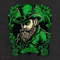 St Patricks Day Dabbing Leprechaun Funny Dab Dance 25L Jumbo Tote