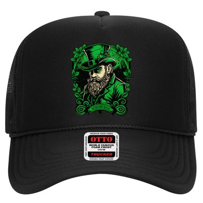 St Patricks Day Dabbing Leprechaun Funny Dab Dance Trucker Hat