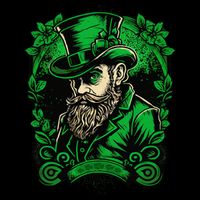 St Patricks Day Dabbing Leprechaun Funny Dab Dance Toddler Hoodie
