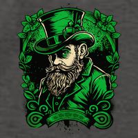 St Patricks Day Dabbing Leprechaun Funny Dab Dance Vector Backpack
